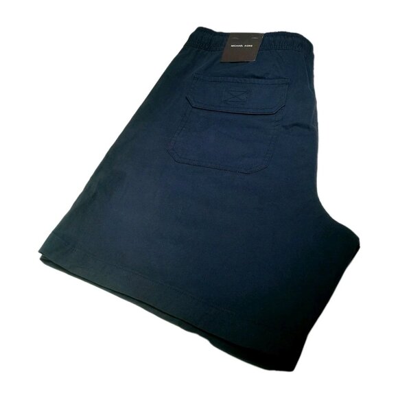 Michael Kors Men's Shorts Drawstring Waist Stretch Navy Blue Size XL - Picture 6 of 8